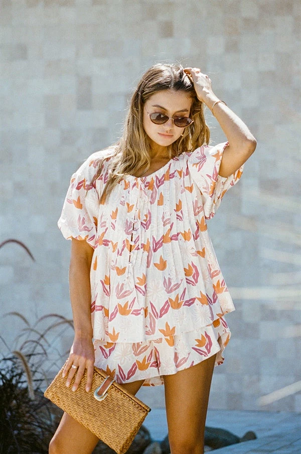 Leta Top - Floral 3 Leta Top - Floral