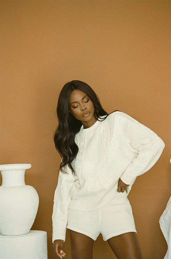 SAMPLE-Demi Knit Shorts 3 SAMPLE-Demi Knit Shorts