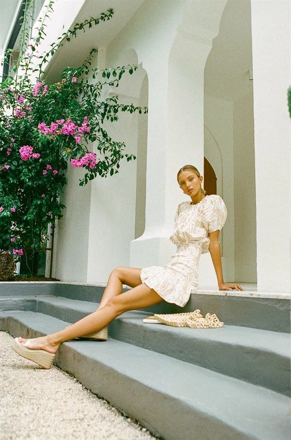 SAMPLE-Camari Linen Dress 8 SAMPLE-Camari Linen Dress - Image 6