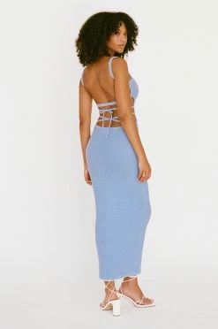 London Knit Dress - Azure 25 London Knit Dress - Azure -Sabo Shop f70132e4 fc96 43f1 ad92 ad3232de313d