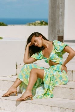Belle Maxi Dress - Bryony Tropical -Sabo Shop f8d9e34b b52b 4dd2 b64a 456dbd72c6b3