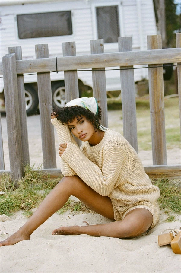 Noelle Knit Sweater - Tan 8 Noelle Knit Sweater - Tan - Image 6