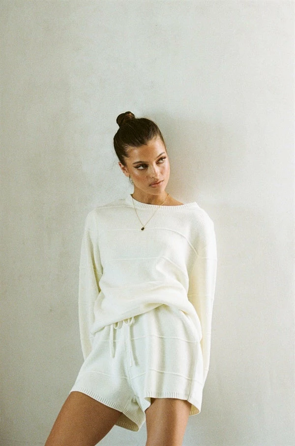 Cream Knit Top 5 Cream Knit Top - Image 3