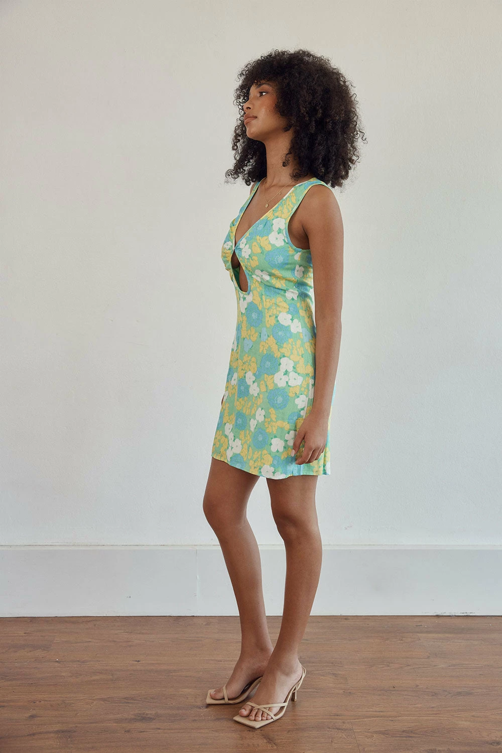 Scarlet Keyhole Dress - Bryony Tropical 10 Scarlet Keyhole Dress - Bryony Tropical - Image 8