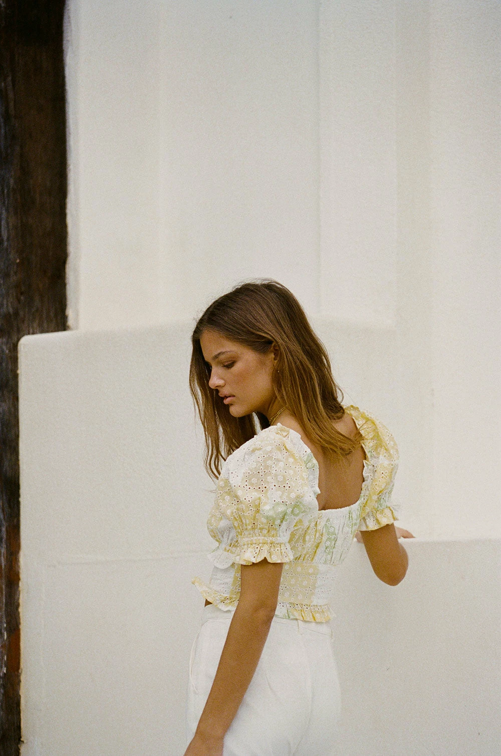 Amarelo Shirred Top 5 Amarelo Shirred Top - Image 3