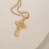Radiant Cross Necklace