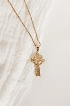 Radiant Cross Necklace -Sabo Shop necklaces radiant cross necklace 3