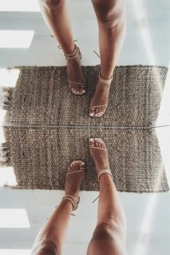 Strappy Eva Heels - Tan -Sabo Shop shoes strappy eva heels nude 3